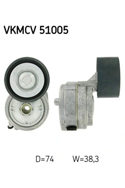 SKF Intinzator Curea Curea Distributie Mercedes-Benz Vario Bus/Vario Cabina C...