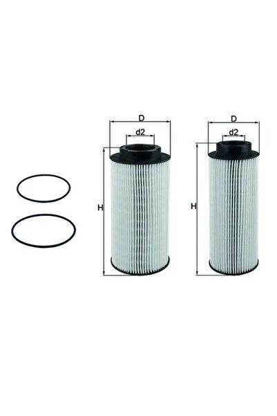 MAHLE Filtru Combustibil Scania G 1/G 2/P 1