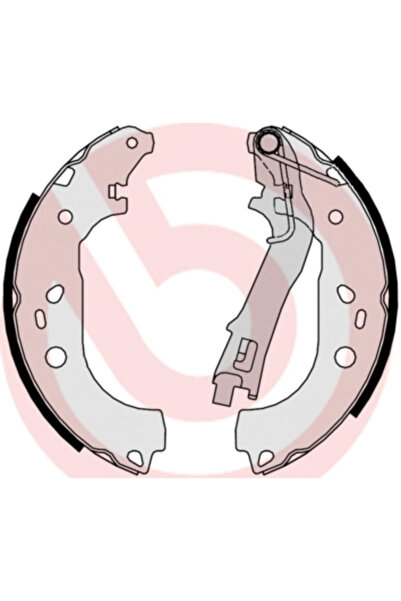 Brembo Комплект спирачни челюсти Citroen Nemo Van/Limo