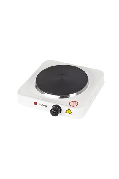 Floria Plita electrica Alb ZLN-2829, 25 x 25 x 5 cm, 1 ochi, Putere 1500W