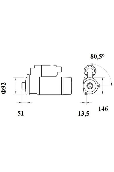 MAHLE Starter Man Tga