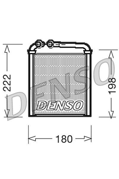 DENSO Schimbator Caldura Incalzire Habitaclu Skoda Superb 2/Yeti Vw Eos/Golf ...