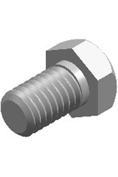 Other Șurub cu cap hexagonal A2 SSZ10x20E pachet de 100 bucăți
