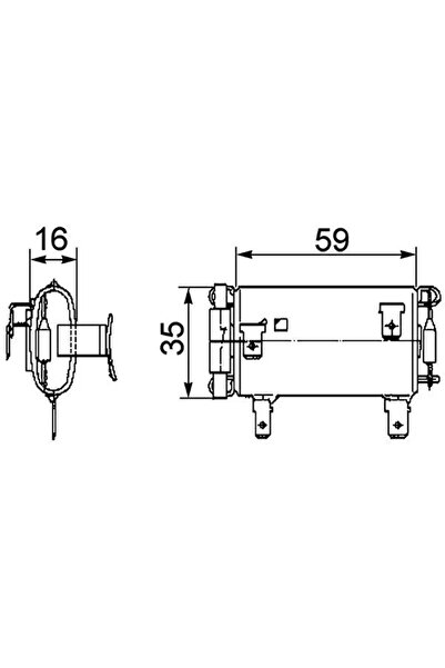 MAHLE Rezistor Ventilator Habitaclu Daf Cf 75/Cf 85/Xf 105