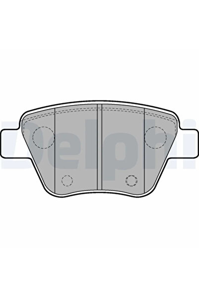 DELPHİ Brake Pad Set Disc Brake Audi A3 Seat Leon