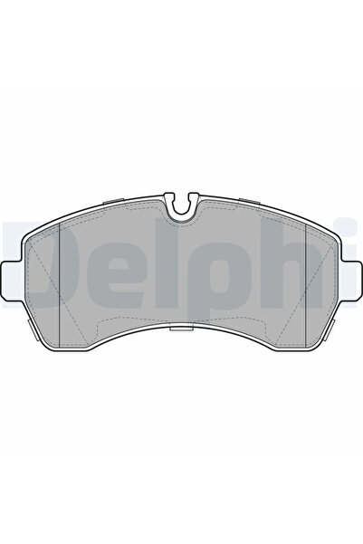 DELPHİ Комплект спирачни накладки за дискови спирачки Mercedes-Benz Sprinter ...