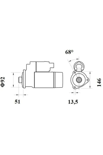 MAHLE Starter Volvo Fh/Fm
