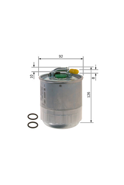 Bosch Filtru Combustibil Jeep Commander/Grand Cherokee 3 Mercedes-Benz C-Clas...
