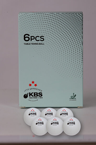 KBS TENIS DE MASA - Minge de meci aprobată ITTF (Cutie de 6)