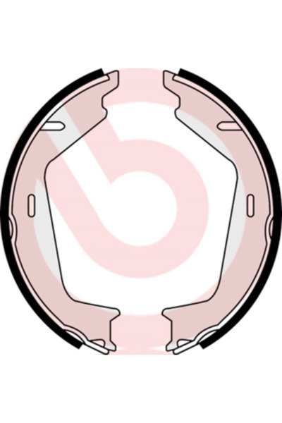 Brembo Set Saboti Frana Frana De Mana Volvo C70 2/S80 1/S80 2