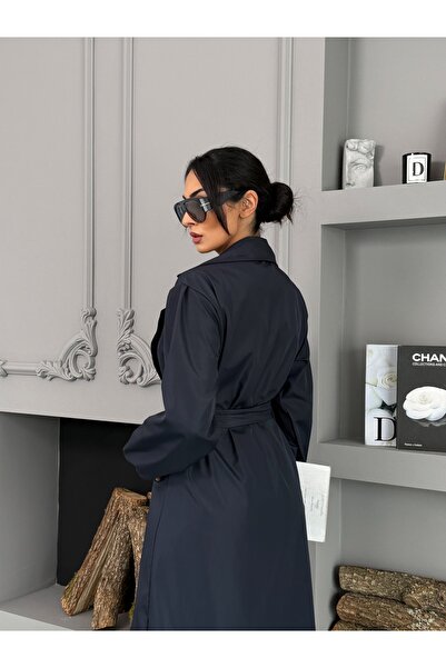 MevaMoss Γυναικεία καμπαρντίνα με μπαλόνι με μανίκια