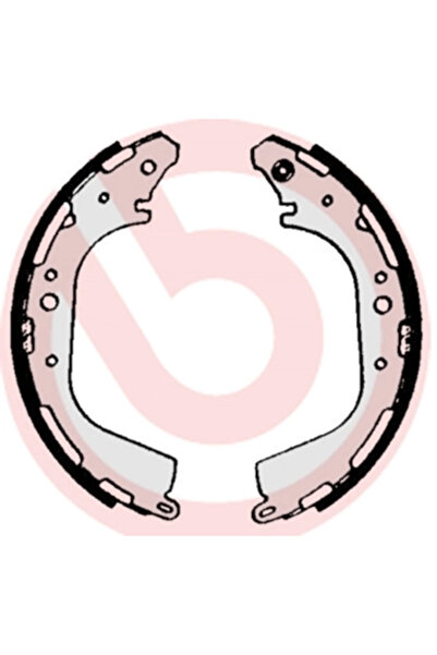 Brembo Set Saboti Frana Infiniti QX4 Nissan Navara/NP300 Pickup/Pathfinder 2