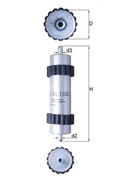 MAHLE Filtru Combustibil Audi A6 Allroad C7/A6 C7/A7