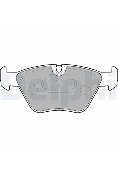 DELPHİ Комплект спирачни накладки за дискови спирачки BMW 5