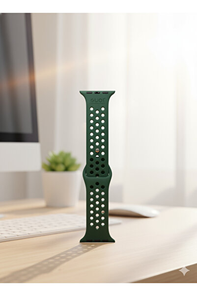 Guoi Silicone Strap for Apple Watch - Women & Men (42/44/45/46/49mm)