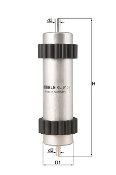 MAHLE Filtru Combustibil Audi A4 Allroad B9/A4 B9/A5