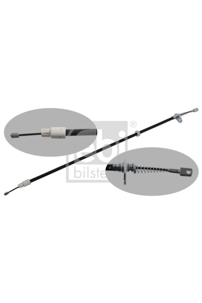 FEBI BILSTEIN Cablu Frana De Parcare Spate Stanga Mercedes-Benz C-Class Cupe/...