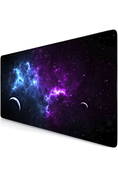 Other Podkładka mata gamingowa na biurko dla gracza XXL 80 x 40 cm - galaktyka