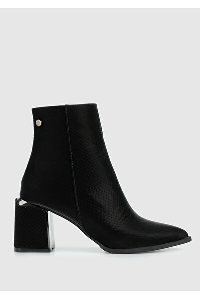 Provoq Μαύρο γυναικείο μποτάκι