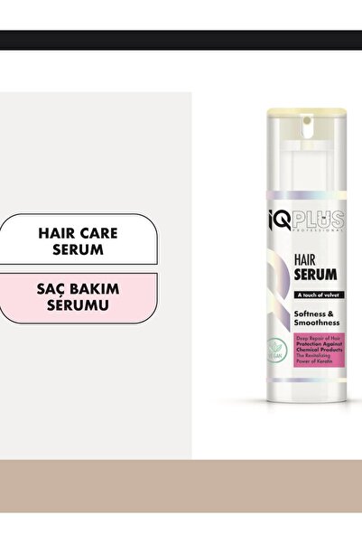 IQ PLUS PROFESSIONAL سيروم كيراتين للعناية بالشعر يعطي لمعانًا لكل خصلة من ال...