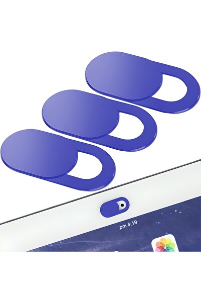 Other Zaślepka zasłaniająca do kamery laptopa niebieska - 3 szt.