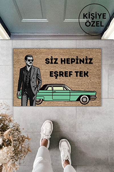 Dormot Modern Digital Printing Doormat – Eşref Dream Doormat 70X45 cm