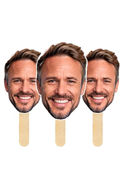 ELF REKLAM Kişiye Özel Bekarlığa Veda, Kına Gecesi Damat Yüz Maskesi 10 Adet ...