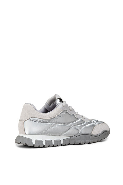 Deery Women's Silver Color Sneaker Shoes