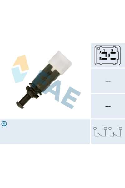 FAE Comutator Lumini Frana Mitsubishi Colt 6 Renault Clio 2/Kangoo/Laguna 1