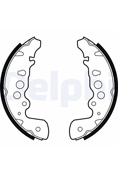 DELPHİ Set Saboti Frana Suzuki Grand Vitara 1/Grand Vitara 2