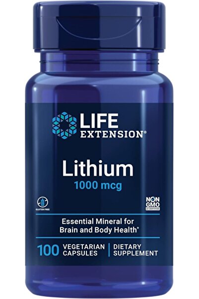 Life Extension الليثيوم، 1000 ميكروغرام - أوروتات الليثيوم - يساعد في الحفاظ ...