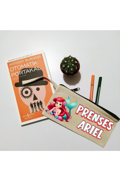 lovver PRINCEZA ARIEL ŠTAMPANI SPECIJALNI DIZAJN DRŽAČ ZA OLOVKE SA ZATVARAČEM