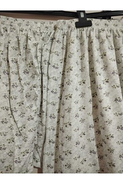 anne moda ankara Winter, Inside Is Quilted, Standard Size, Very Large, 100% Cotton, Pack of 2, Long, Pajama Bottoms