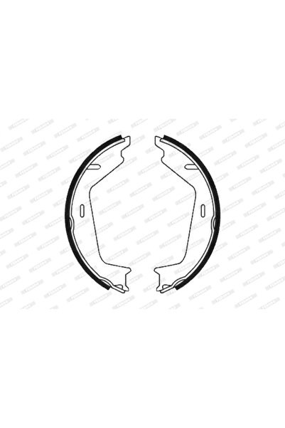FERODO Set Saboti Frana Frana De Mana Volvo S80 1/S80 2/V70 1