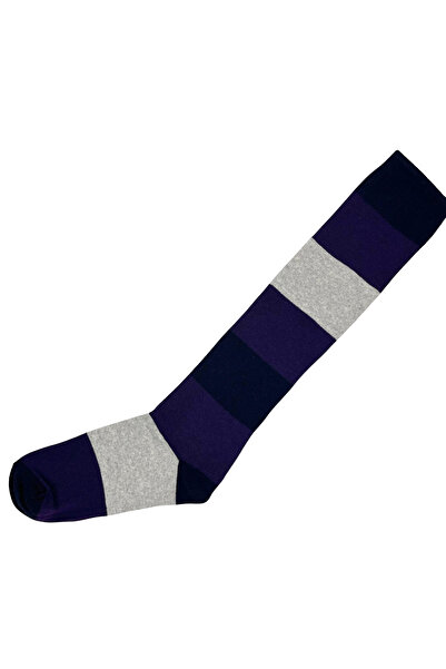 FENRA STUDIO Șosete de damă din bumbac, cu model curcubeu, violet, negru, gri...