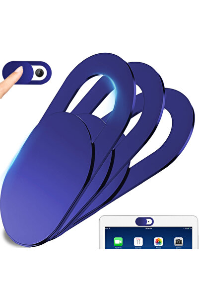 Other Zaślepka zasłaniająca do kamery laptopa niebieska - 3 szt.