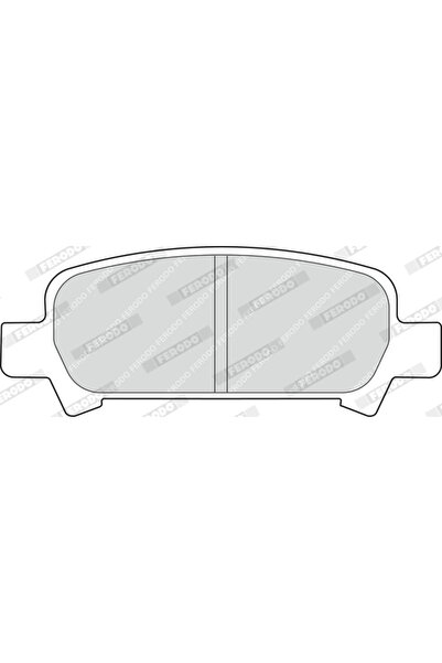 FERODO Brake Pad Set Disc Brake Subaru Forester/Impreza/Legacy 3