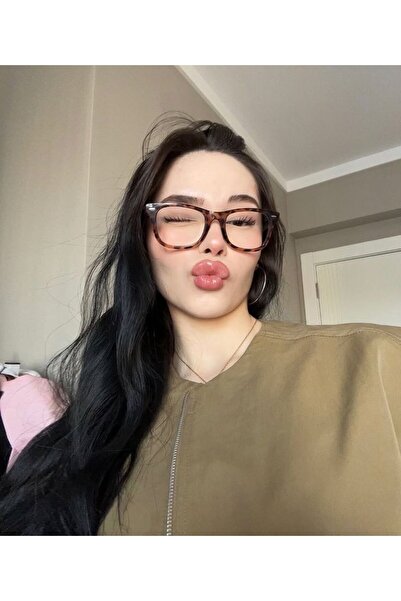 ZENIT Brisley leopar desenli optik uyumlu ışıklara karşı korumalı cateye kadı...