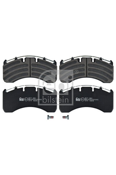 FEBI BILSTEIN Комплект спирачни накладки дискови спирачки заден мост Renault ...