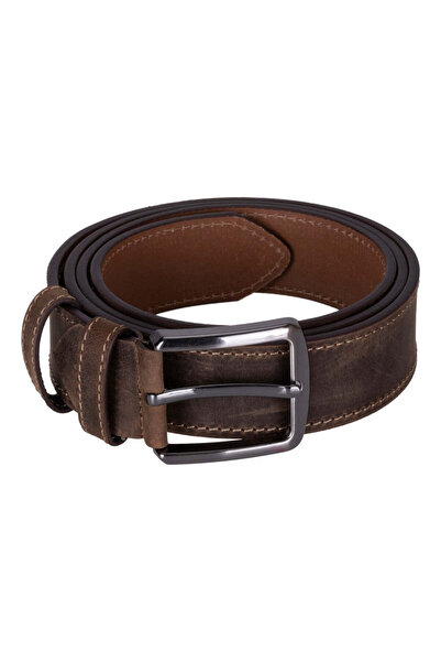 BloominBag Bloombelt Espresso Brown Genuine Leather Men's Belt-135Cm