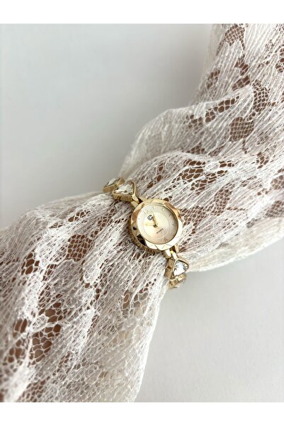 VETTA Stone Gold Chain Elegant Wristwatch