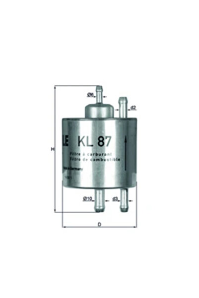 KNECHT Filtru Combustibil Mercedes-Benz A-Class/Vaneo