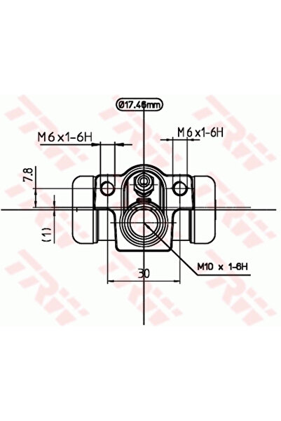 TRW Cilindru Receptor Frana Honda Jazz 2