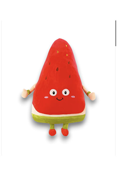 TOPROCKSTORE Fruit Plush Toy Cute Watermelon Plush Gift Sleeping Companion 28 cm