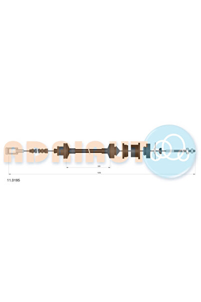 Adriauto Cablu Ambreiaj Citroen Jumper 1 Bus/Jumper 1 Caroserie/Jumper 1 Plat...