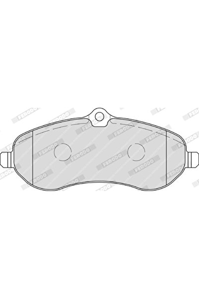 FERODO Brake Pad Set Disc Brake Citroen Jumpy 2 Fiat Scudo Bus/Scudo Body/Scu...
