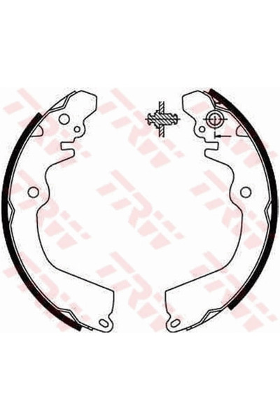 TRW Set Saboti Frana Mitsubishi Carisma/Colt 4/Colt 5 Subaru Impreza