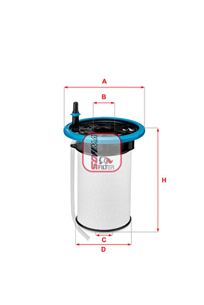 SOFIMA Filtru Combustibil Alfa Romeo Giulietta Chrysler Ypsilon