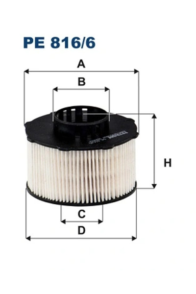 Filtron Горивен филтър Citroen Berlingo/C-Elysee/C3 3 Ds Ds 3 / Ds 3 Crossbac...