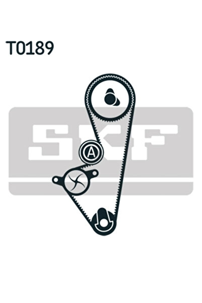 SKF Комплект ангренажен ремък Citroen Berlingo / Berlingo First Microbus/C2/C...